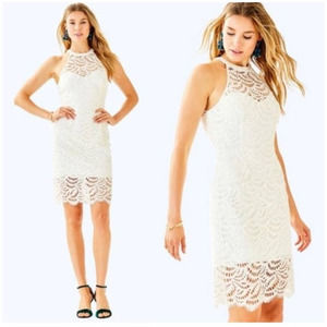 Lilly Pulitzer Kenna Lace Dress Size 0 White